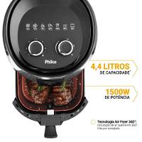 Air Fryer Philco 4,4L Antiaderente Redstone 1500W PFR15PI