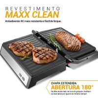 Grill Philco 2 em 1 PGR32 Chapa com Abertura 180° - 5