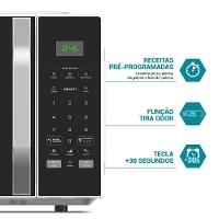 Micro-ondas Philco 25L Preto Função Tira Odor PM27