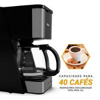 Cafeteira Philco PCF40A 40 Cafezinhos 1,5L 950W - 5