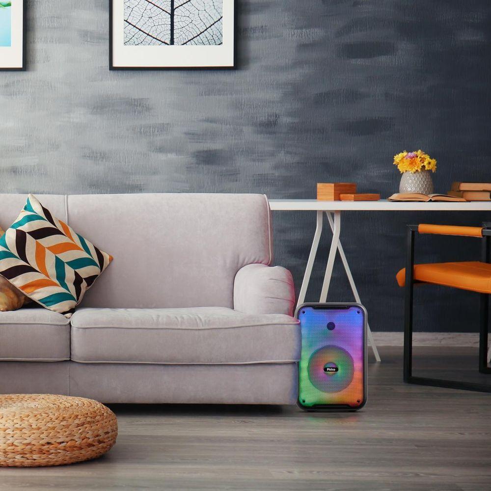 Caixa de Som Amplificada Philco Flash Lights  250W PCX3800 - 6