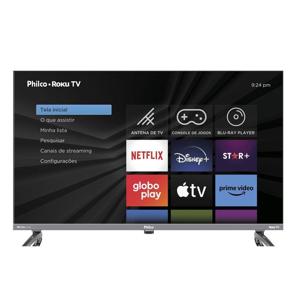 Smart TV 32” Philco LED Roku TV PTV32K34RKGB - 1