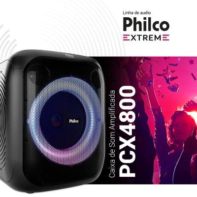 Caixa de Som Amplificada 380W Flash Lights Philco PCX4800