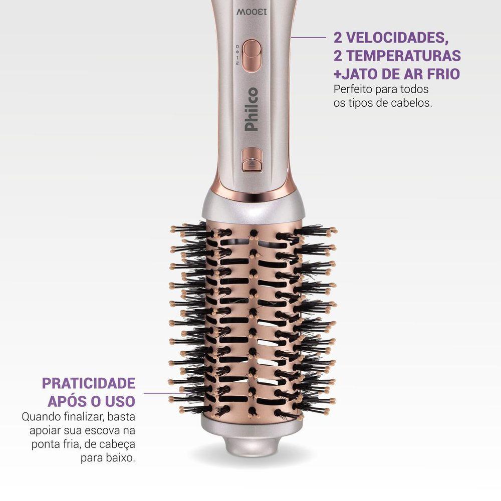 Escova Secadora Philco Bivolt 1300W PES32 - 3