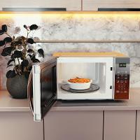 Micro-ondas Philco 25L Prata Espelhado Limpa Fácil PM26S - 8