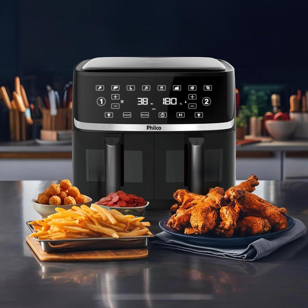 Air Fryer Philco 10L Cesto Duplo 2000W PAF10A - 6