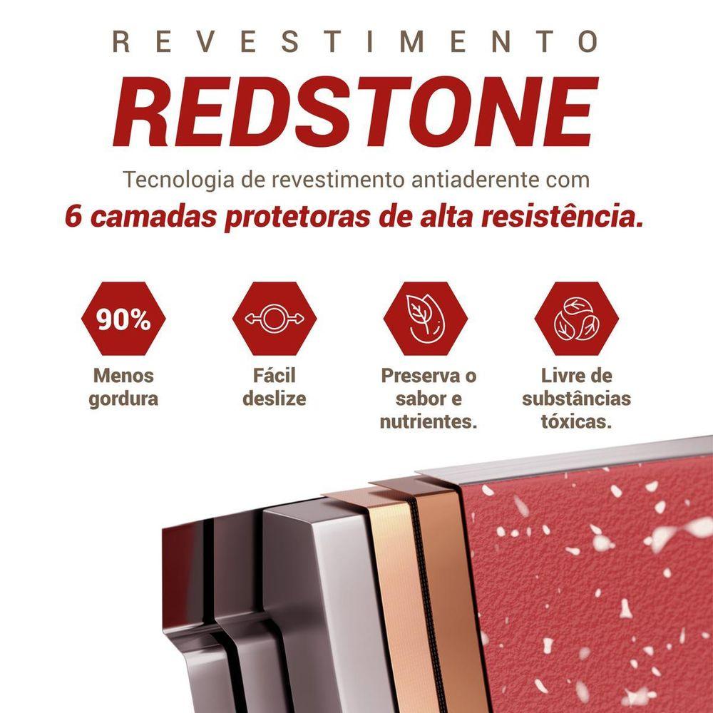 Frigideira Philco PPN20A Revestimento Redstone 1,1L - 4