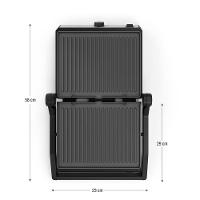 Grill Philco 2 em 1 Chapas Removíveis e abertura 180° PGR50A - 3