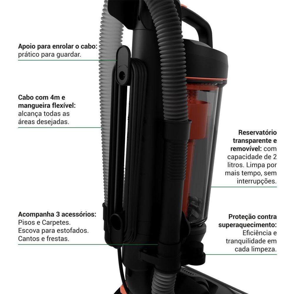 Aspirador de Pó Vertical Philco 2L 2000W PASE30 - 7