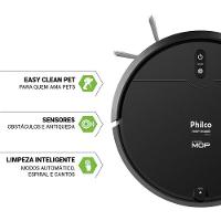 Aspirador Robô Philco 3 em 1 com MOP Antiqueda PAS23