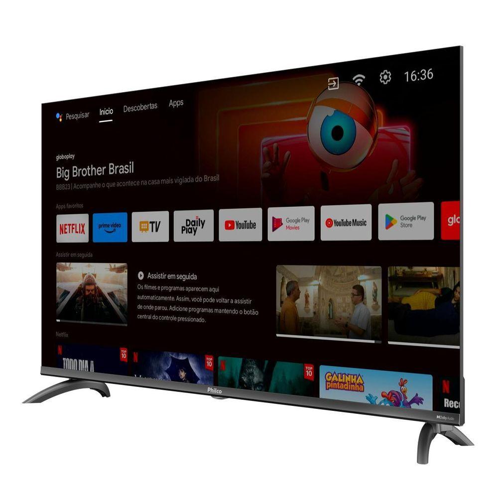 Smart TV 39" Philco LED Android Borda Infinita PTV39M9GACGB - 8