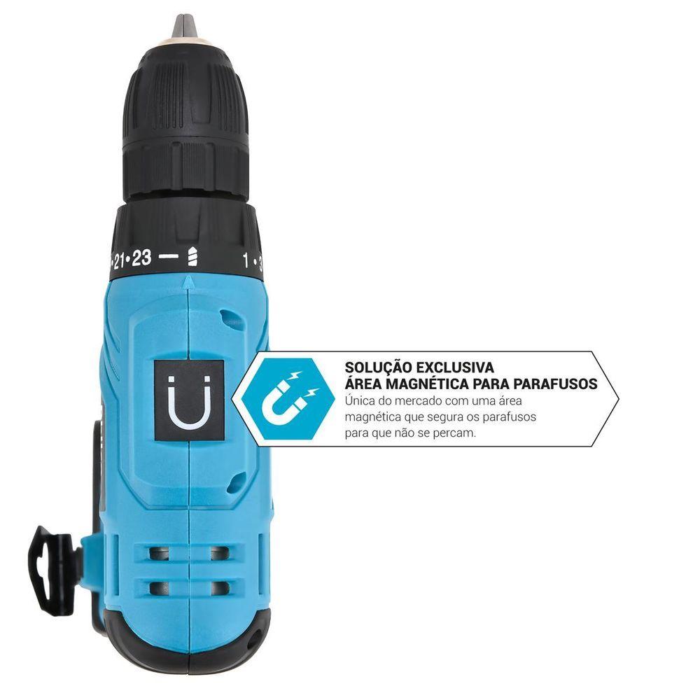 Parafusadeira Philco Force Bivolt 2 em 1 800RPM PPF12 - 5