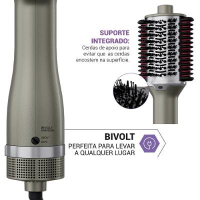 Escova Secadora Philco Bivolt 1300W Multicerdas 4 em 1 PES30