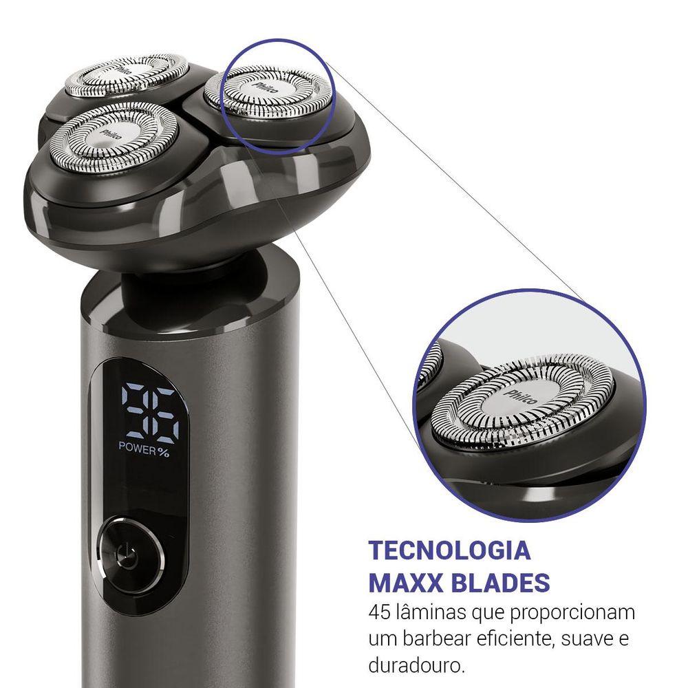 Barbeador Elétrico Philco à Prova D'água Bivolt PBA11 - 3