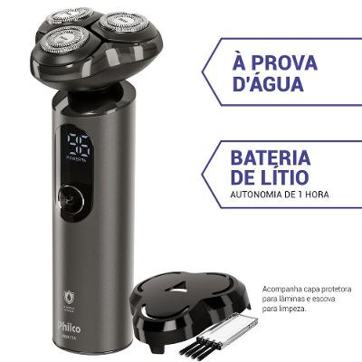 Barbeador Elétrico Philco à Prova D'água Bivolt PBA11