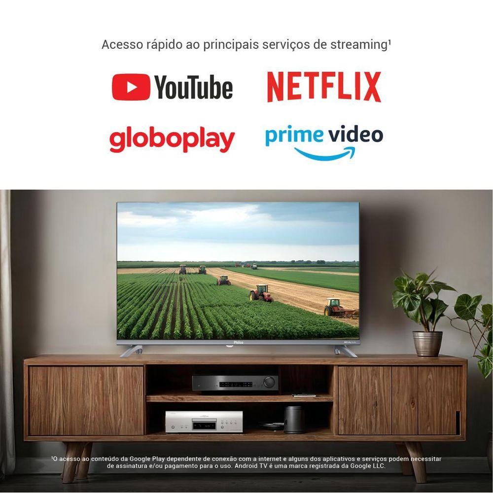 Smart TV 32” Philco LED Android TV Dolby Audio PTV32M9GACGB - 4