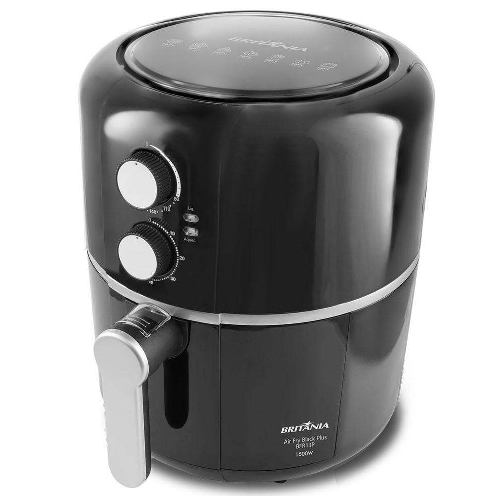 Fritadeira Air Fryer Britânia  4.5L Black Plus 1500W BFR13P - 2