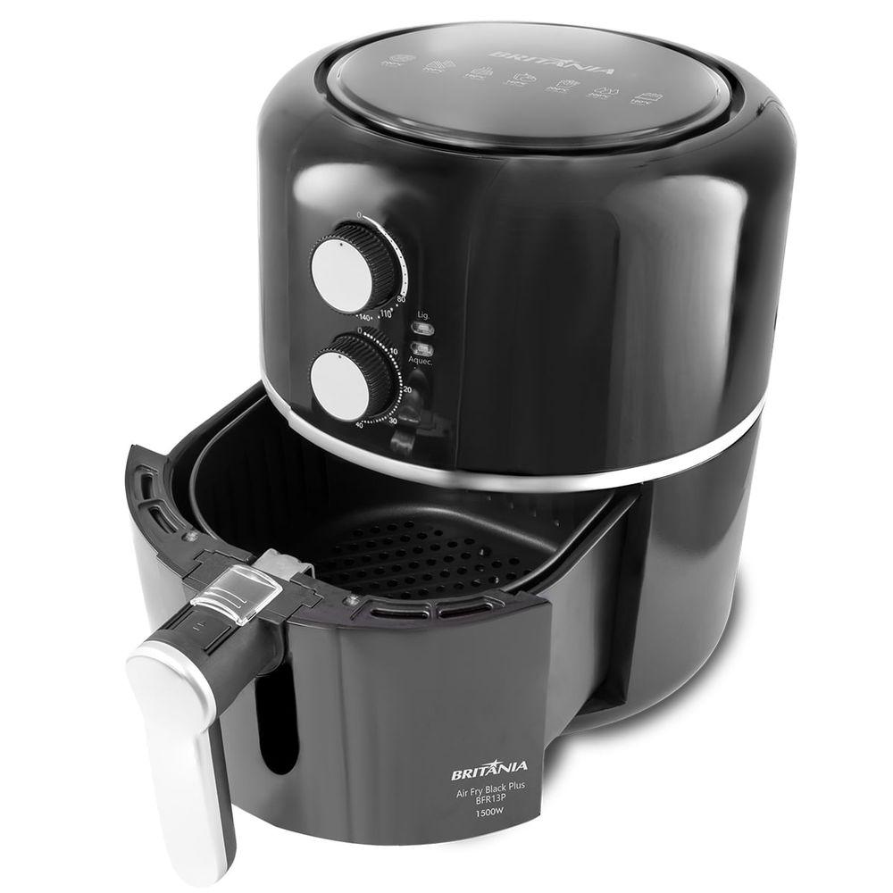 Fritadeira Air Fryer Britânia  4.5L Black Plus 1500W BFR13P - 5