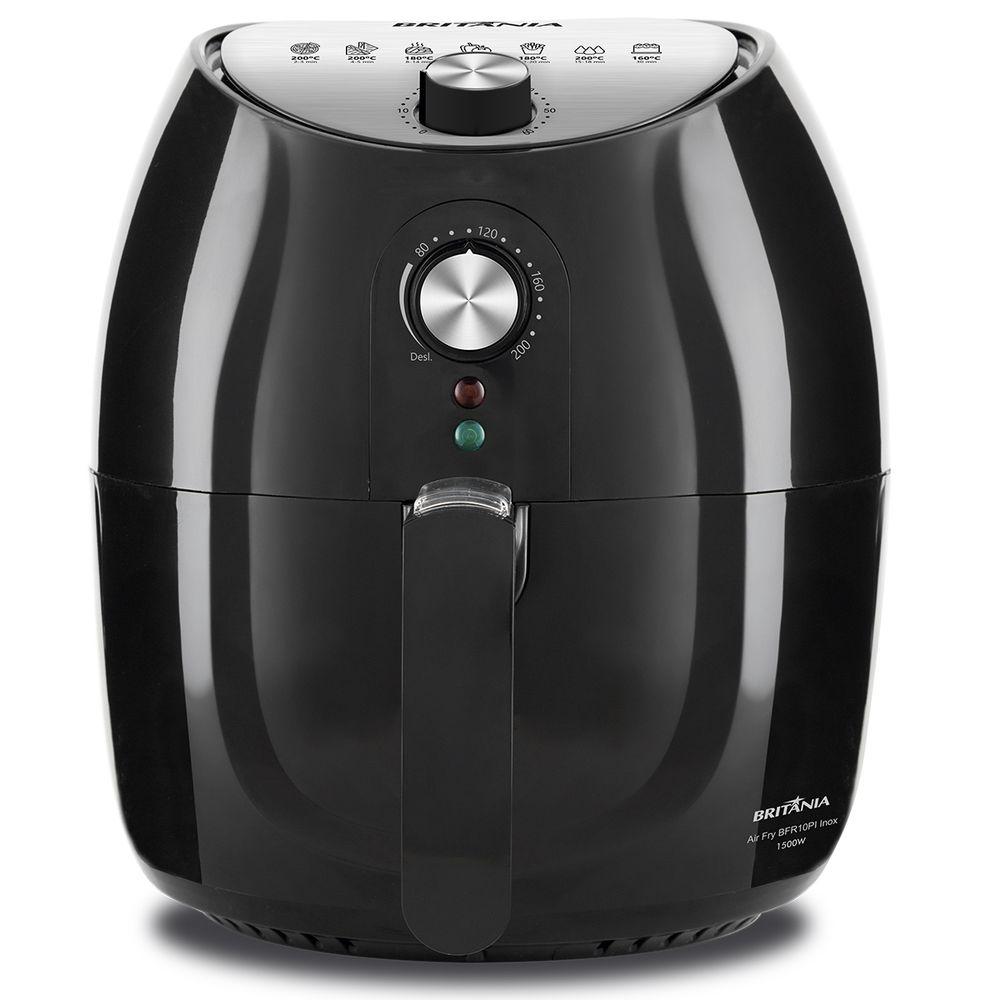 Air Fryer Britânia 4,1L 1500W Inox Sem Óleo BFR10PI - 4