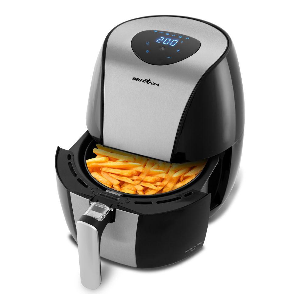 Air Fryer Britânia 4,1L Digital Inox 1500W BFR20PI - 1