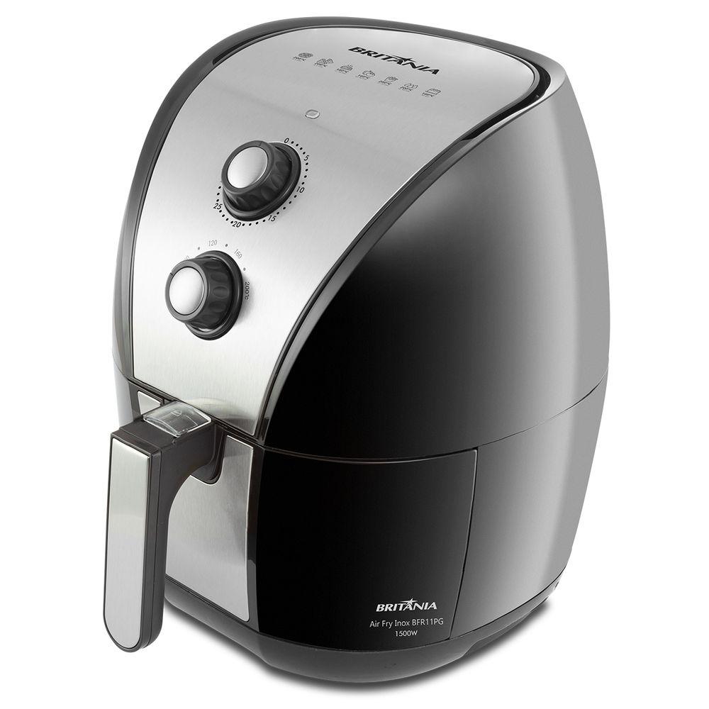 Air Fryer Britânia 4,4L Inox 1500W BFR11PG - 3