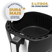 Air Fryer Britânia 5L  Antiaderente 1500W BFR40PI - 5