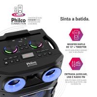 Caixa de Som Amplificada Philco Flash Light 2600W PCX26000