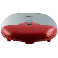 Mini Grill e Sanduicheira Philco Inox Vermelha 750W - 2