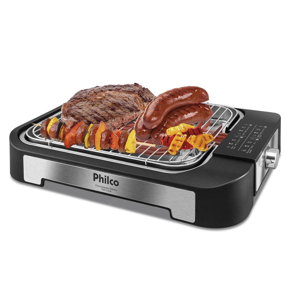 Churrasqueira Elétrica Philco PCQ2300 Fast Cook + 400ºC - 5