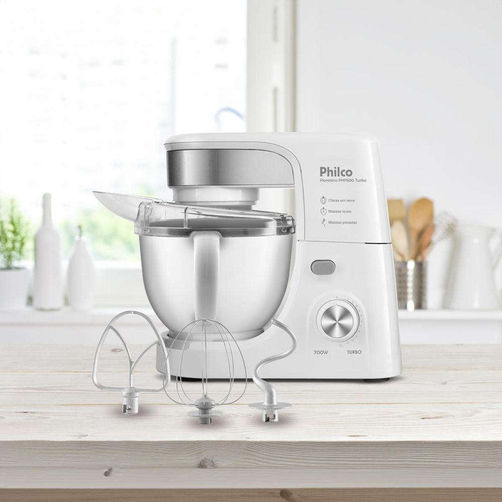 Batedeira Planetária Philco Turbo Branca - 3