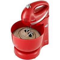 Batedeira Philco Paris Duo Mixer Turbo 350W Vermelha