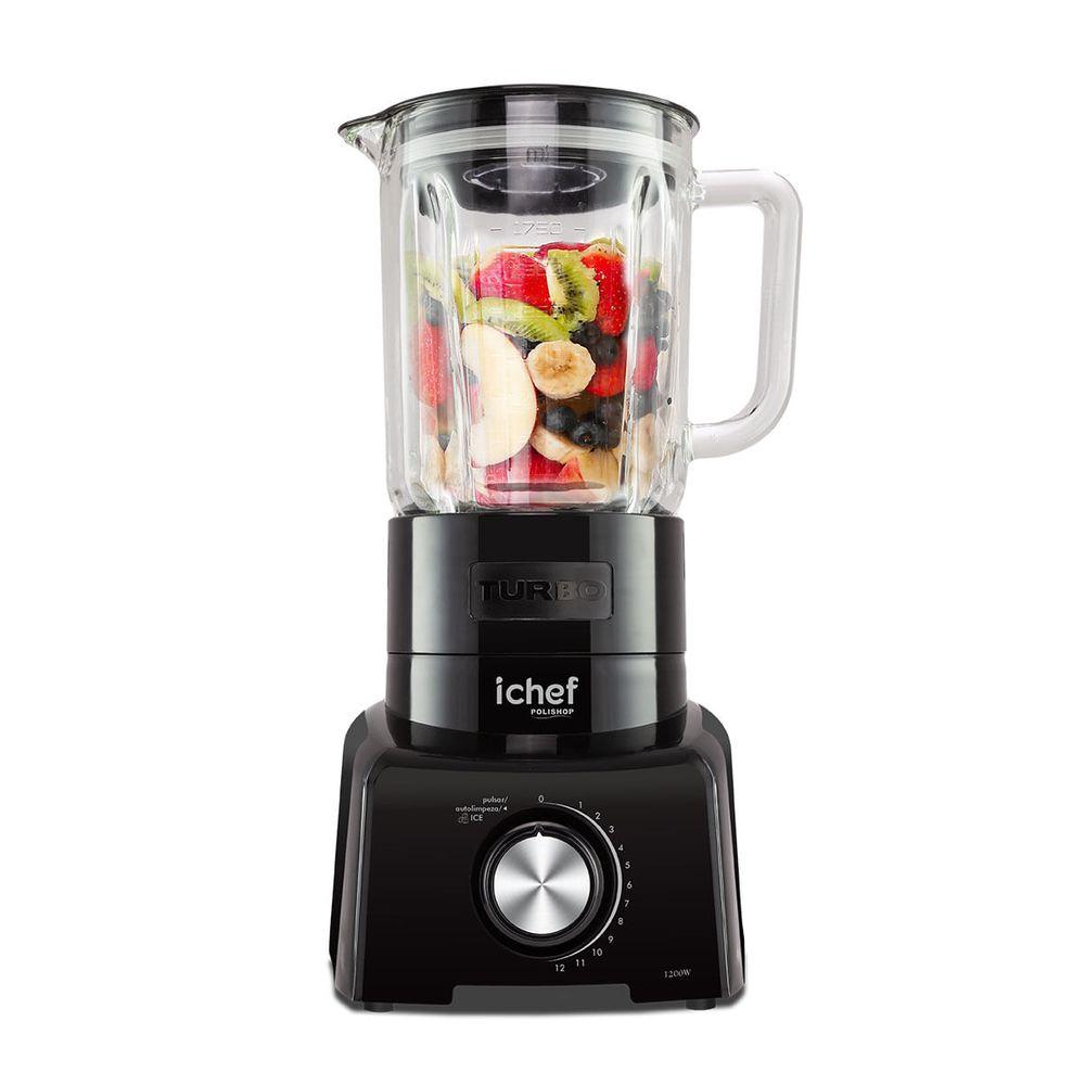 Liquidificador Ichef Pro Maxx 6 Turbo Glass 2,5L 1200W - 5