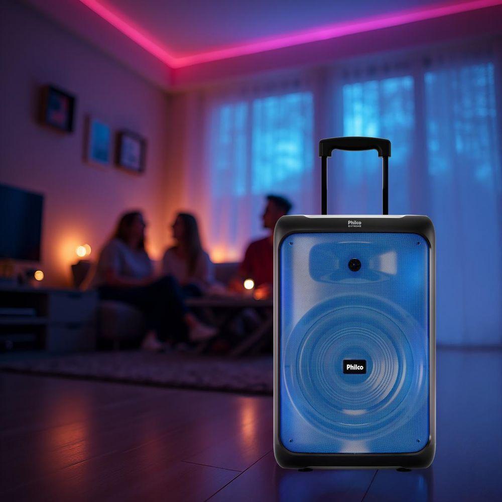 Caixa de Som Amplificada Philco Bluetooth v5.1 600W PCX5200 - 6