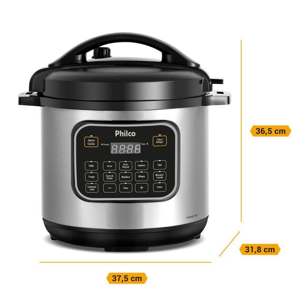 Panela de Pressão Multifuncional Philco 8L PPP80 12 funções - 7