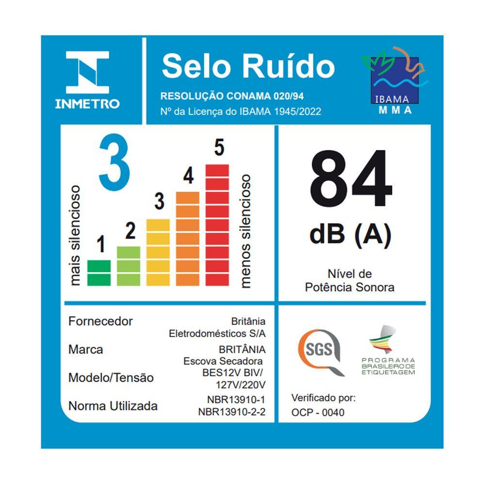Escova Secadora Britânia Soft 4 em 1 1300W Bivolt BES12 - 2