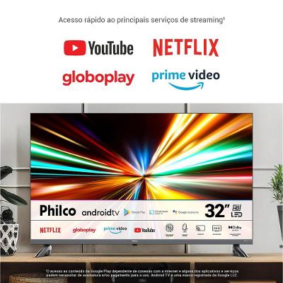 Smart TV 32” Philco Android TV Led HDR10 P32SAA