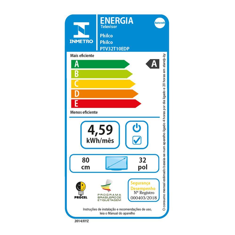 TV 32” Philco Led PTV32T10EDP HD Recepção Digital - 7