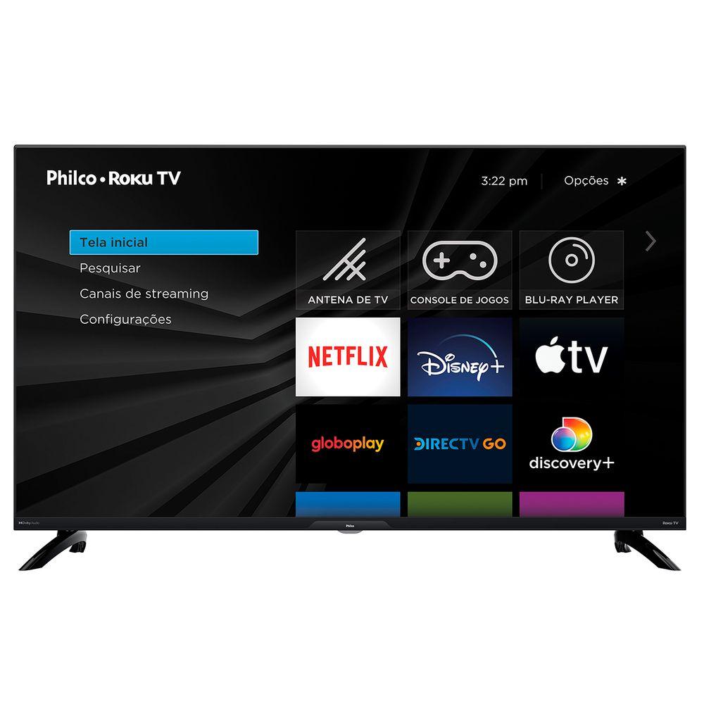 Smart TV 40” Philco Led PTV40G7ER2CPBLF Roku TV Dolby Audio - 1