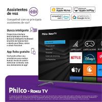 Smart TV 50” Philco LED Roku TV Dolby Áudio PTV50G3ERSGB - 3