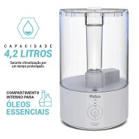 Umidificador 3 em 1 Philco 4,2L Óleos essenciais PUD04A - 2