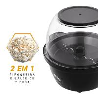 Pipoqueira Elétrica Philco 2 em 1 Antiaderente 65g PPIE03A - 3