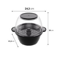 Pipoqueira Elétrica Philco 2 em 1 Antiaderente 65g PPIE03A - 6