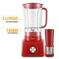Liquidificador Philco 1200W 3L 12 Velocidades Turbo Pro - 2