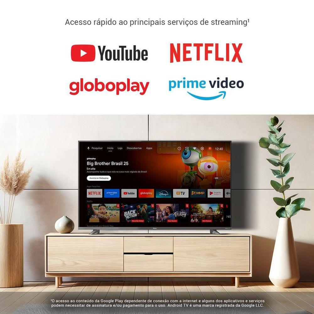 Smart TV 43" Philco Full HD Android TV Borda Infinita P43EAA - 6
