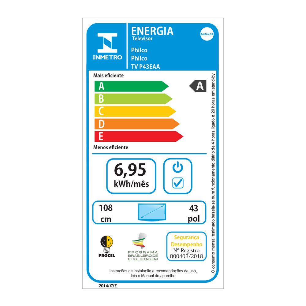 Smart TV 43" Philco Full HD Android TV Borda Infinita P43EAA - 9