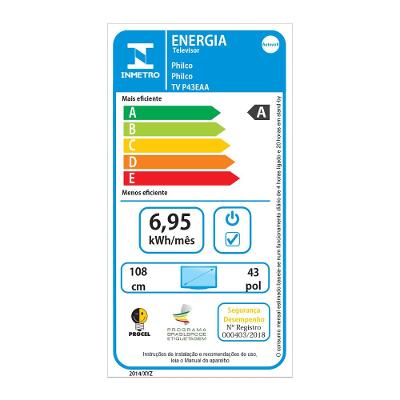 Smart TV 43" Philco Full HD Android TV Borda Infinita P43EAA
