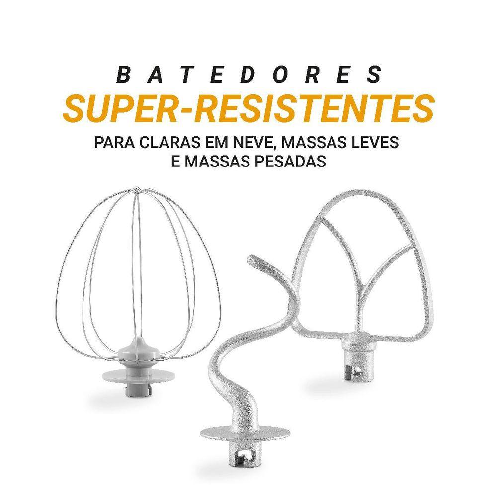 Batedeira Planetária Philco Concept 5L 900W Turbo PBP90A - 4
