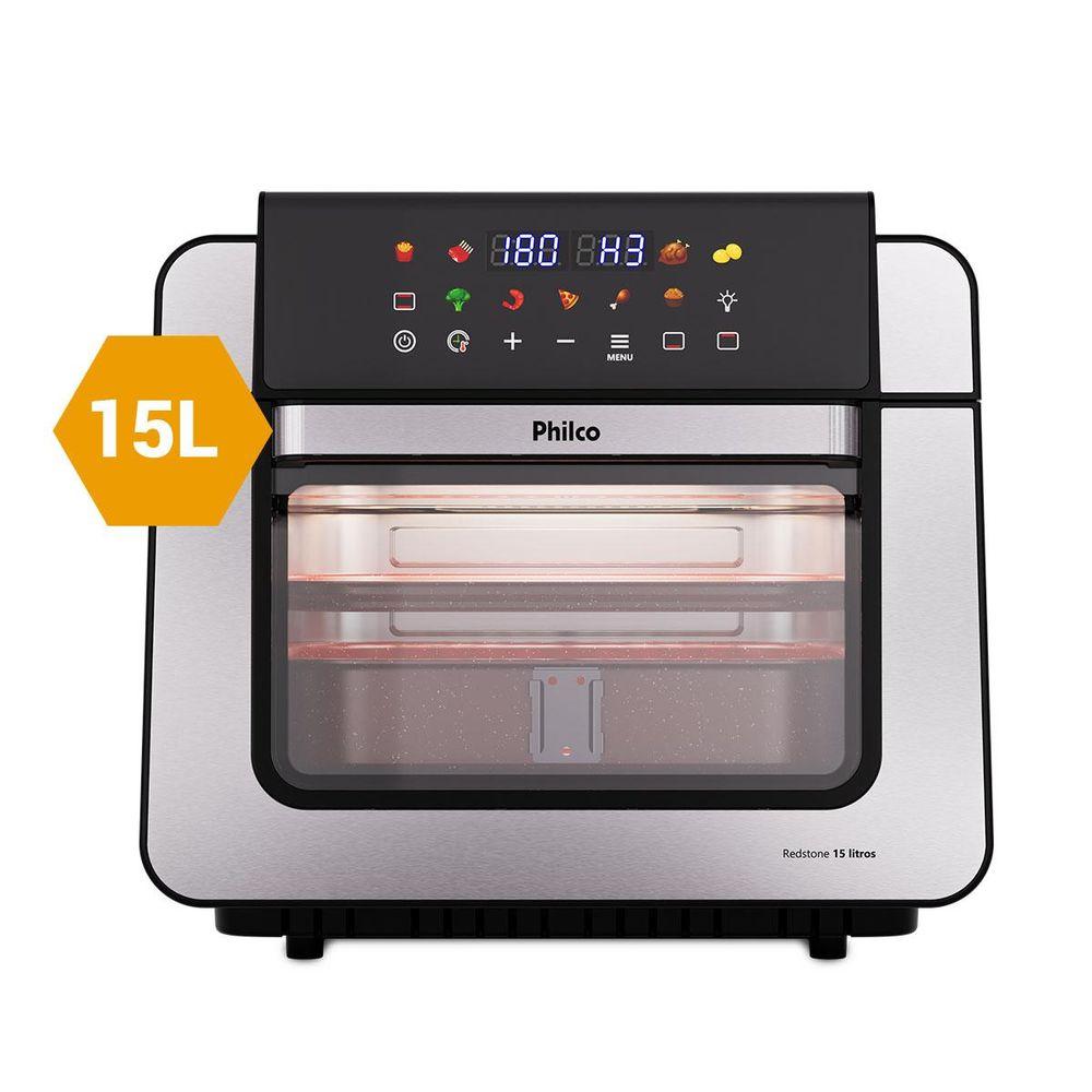 Air Fryer Oven Philco 15L Dupla Resistência 1800W PAF15B - 1