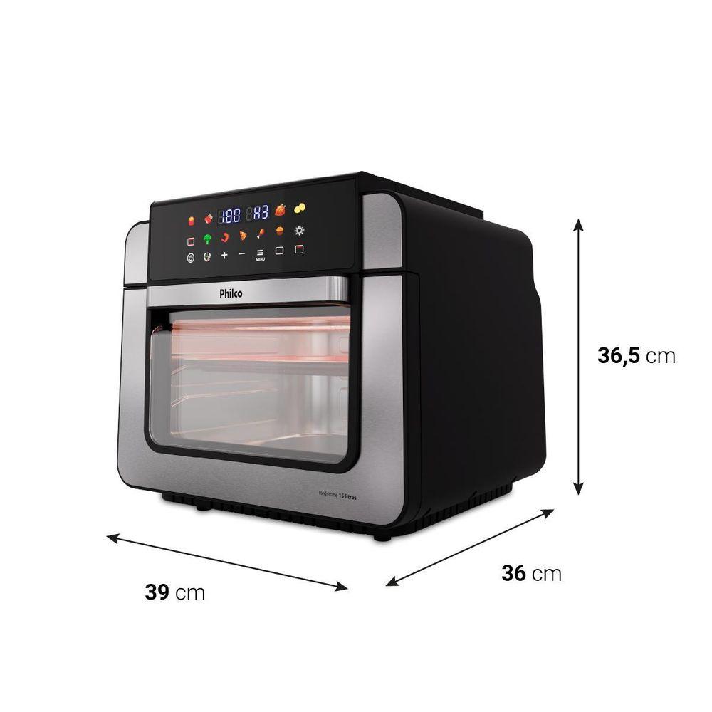 Air Fryer Oven Philco 15L Dupla Resistência 1800W PAF15B - 7