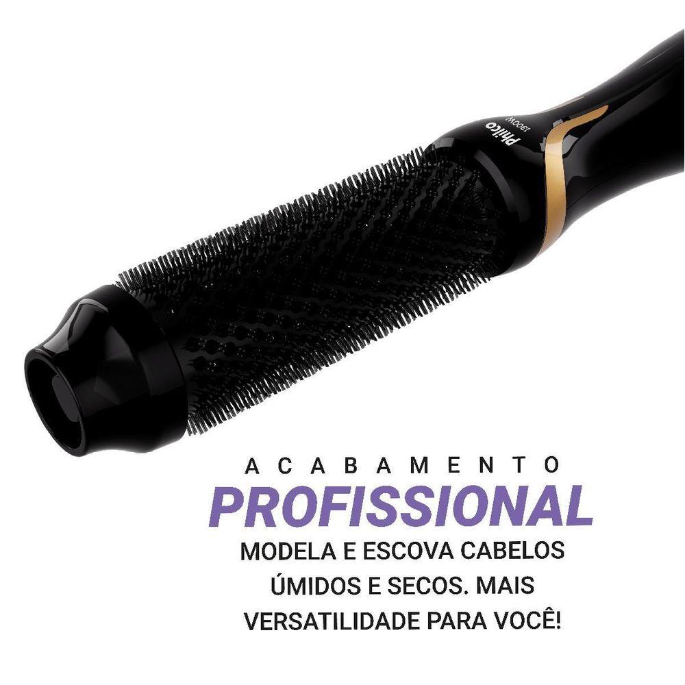 Escova Secadora Philco Íons Tourmaline 1300W Bivolt PES33A - 3